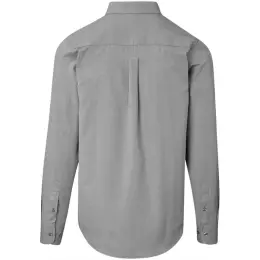 Mens Long Sleeve Nottingham Shirt Grey Back